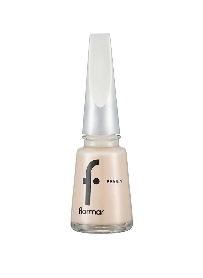flormar Pearly Nail Enamel PL372 Tender Beige - Image 1