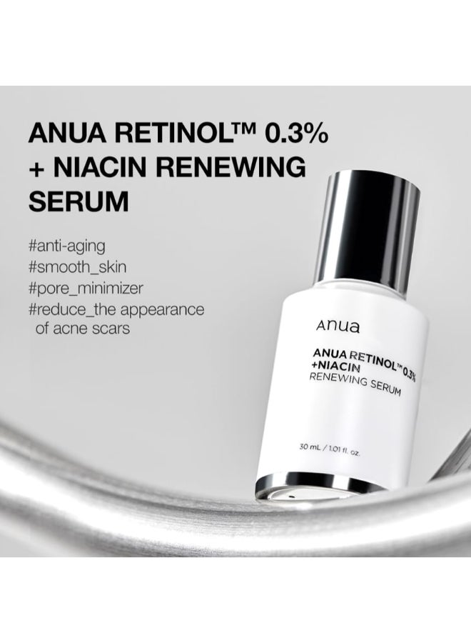 Anua Retinol 0.3% + Niacin Renewing Serum 30ml  - Image 3