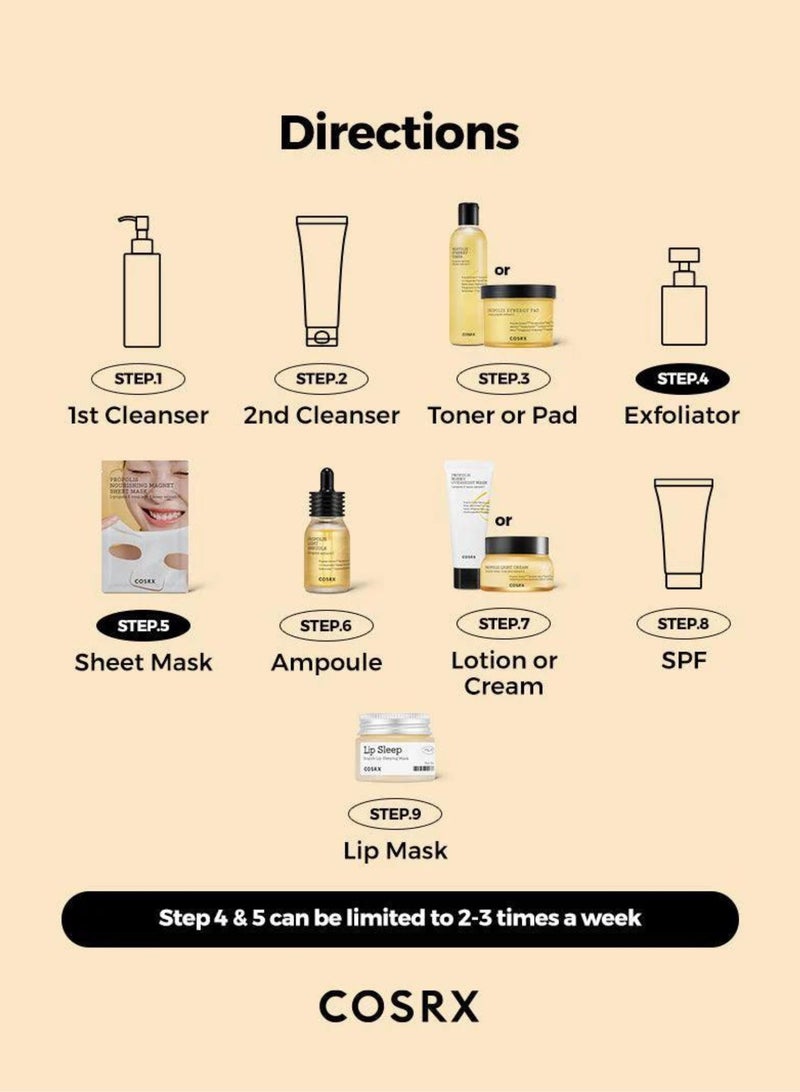 تونر فول فيت بروبوليس التآزري - تغذية كاملة للبشرة - Image 5