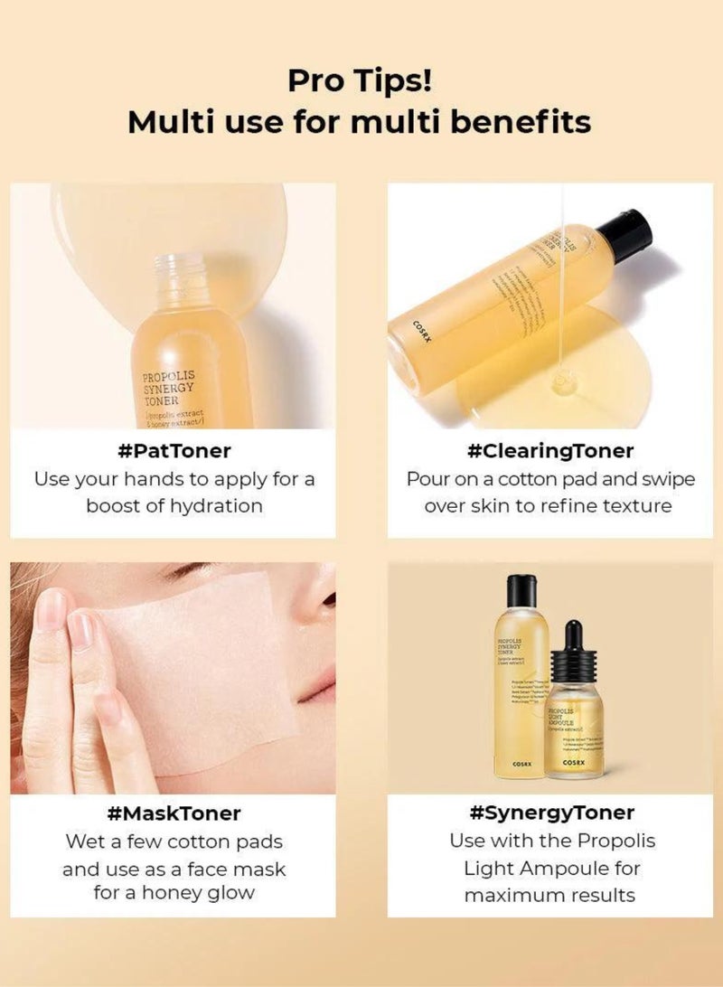 تونر فول فيت بروبوليس التآزري - تغذية كاملة للبشرة - Image 4