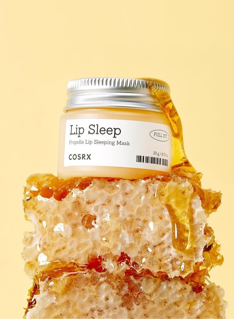 Lip Sleep - قناع النوم للشفاه بالبروبوليس الكامل: علاج مغذي للشفاه طوال الليل