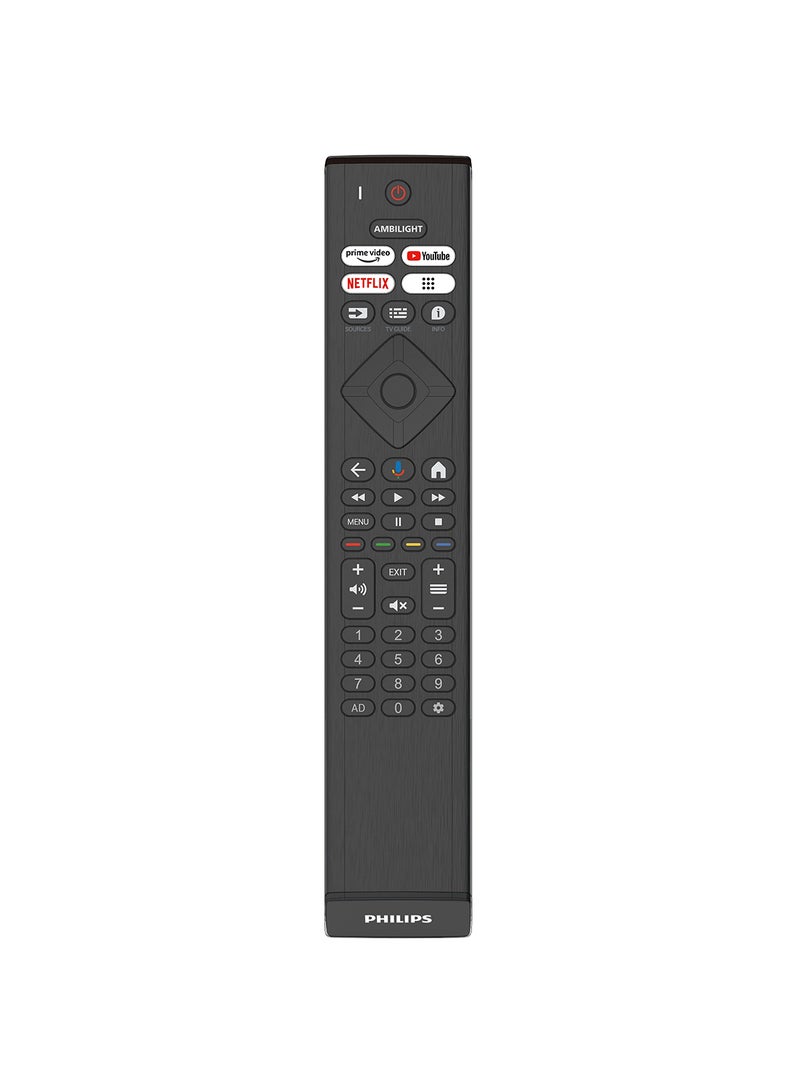 Philips - 65 Inch 4K Ultra HD Smart Google TV with Hands-Free Voice Control Dolby Vision Atmos HDR10 with built-in Google Assistant (2024 Model) 65PUT7129/56 Black 65PUT7129/56 Black - Image 1