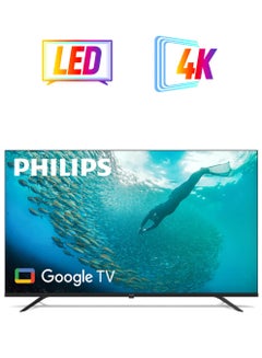 فيليبس تلفزيون ذكي 4K UHD LED من Google مقاس 65 بوصة  - Image 1