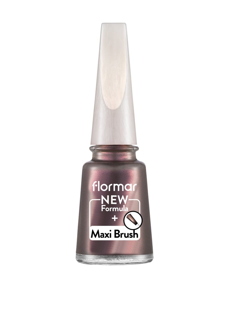Pearly Nail Enamel PL418 Chrome Purple