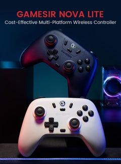 GameSir Nova Lite 2.4g Wireless Controller for Windows PC, iPhone, Android, Switch & Steam Deck, Bluetooth Controller Gamepad with Hall Effect Trigger,Turbo,Rumble Vibration  - Image 4