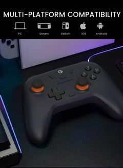 GameSir Nova Lite 2.4g Wireless Controller for Windows PC, iPhone, Android, Switch & Steam Deck, Bluetooth Controller Gamepad with Hall Effect Trigger,Turbo,Rumble Vibration  - Image 2