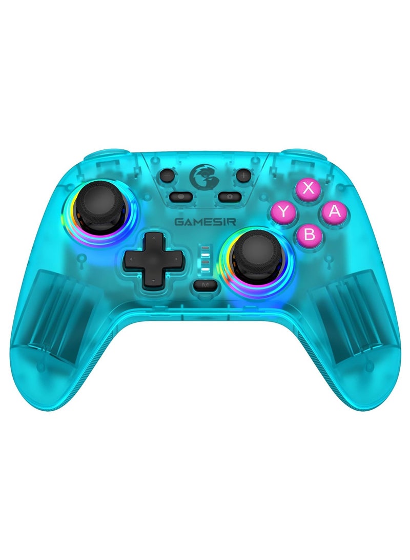 GameSir Nova Wireless Switch Pro Controller for Switch/Lite/OLED, Switch Controllers with Hall Effect JoySticks, RGB LED, 1200mAh Rechargeable, Turbo,Programmable,Motion Control, Wake Up Function  - Image 1