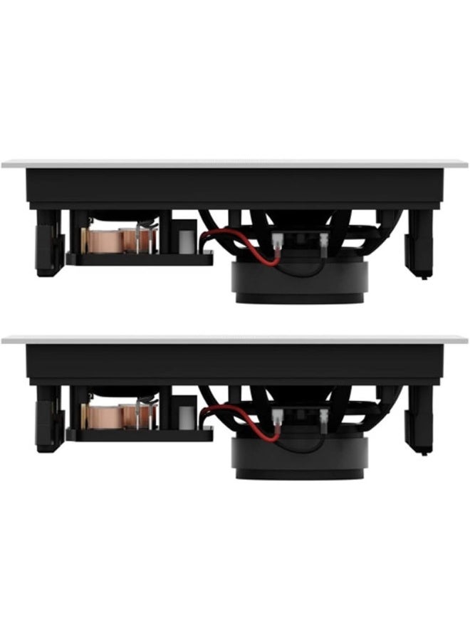 Sonos In-Wall Speakers - Pair Of Architectural Speakers For Focused Listening - INWLLWW1 White  - Image 5