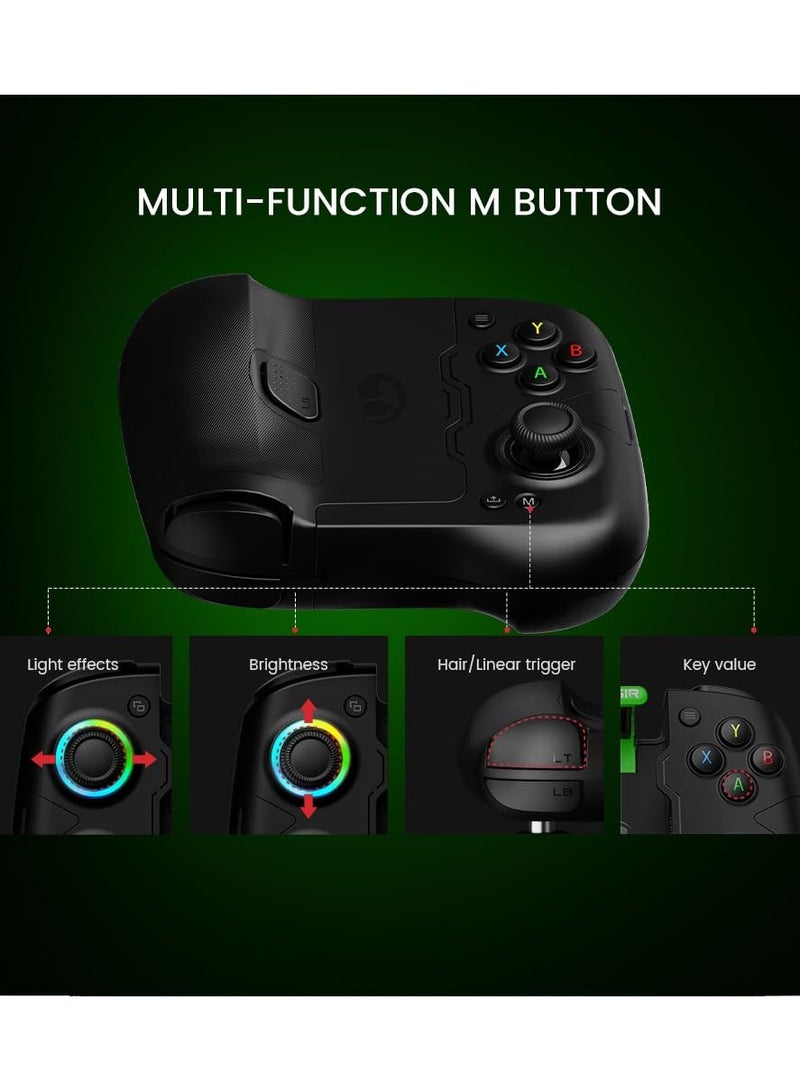 X4 Aileron Bluetooth Mobile Gaming Controller for Android with Hall Effect Joysticks - Split Design with Carrying Case - pnsku/N70084024V/45/_/1717824798/43d2559b-a1a4-497c-b812-96424793a520