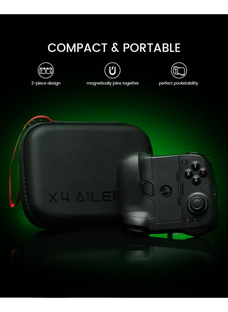 GameSir X4 Aileron Bluetooth Mobile Gaming Controller for Android with Hall Effect Joysticks - Split Design with Carrying Case  - Image 3