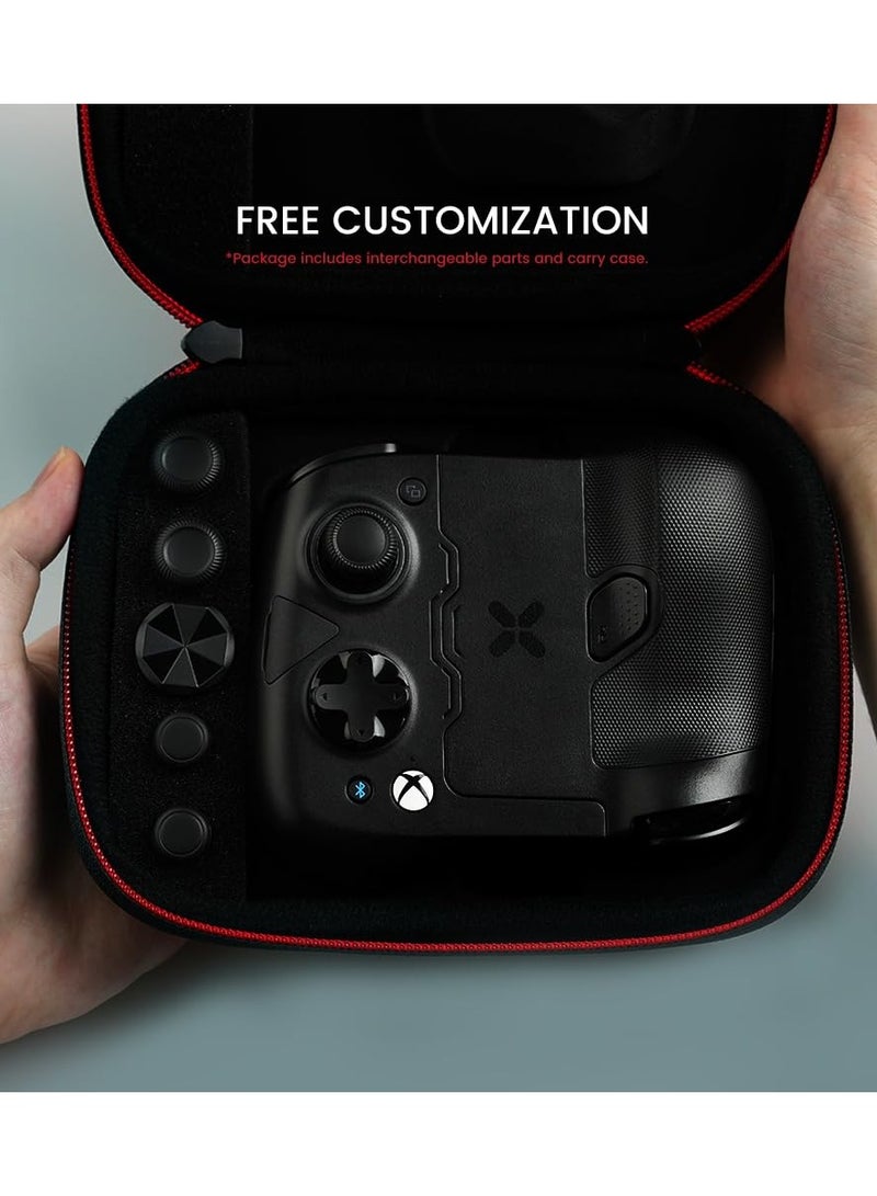 X4 Aileron Bluetooth Mobile Gaming Controller for Android with Hall Effect Joysticks - Split Design with Carrying Case