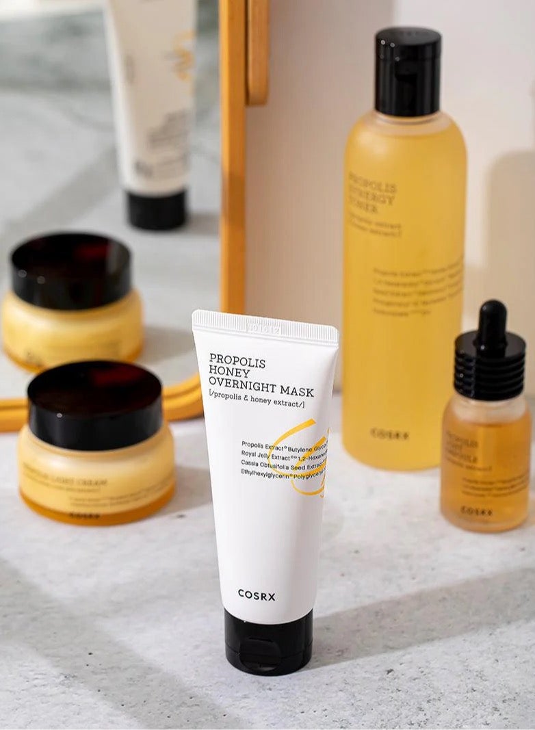 Cosrx - Full Fit Propolis Honey Overnight Mask: Overnight Radiance Restoration 60ml - Image 1