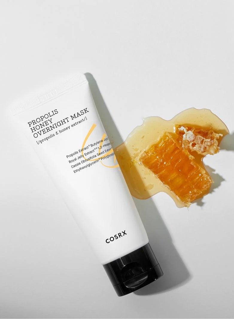 Cosrx - Full Fit Propolis Honey Overnight Mask: Overnight Radiance Restoration 60ml - Image 1
