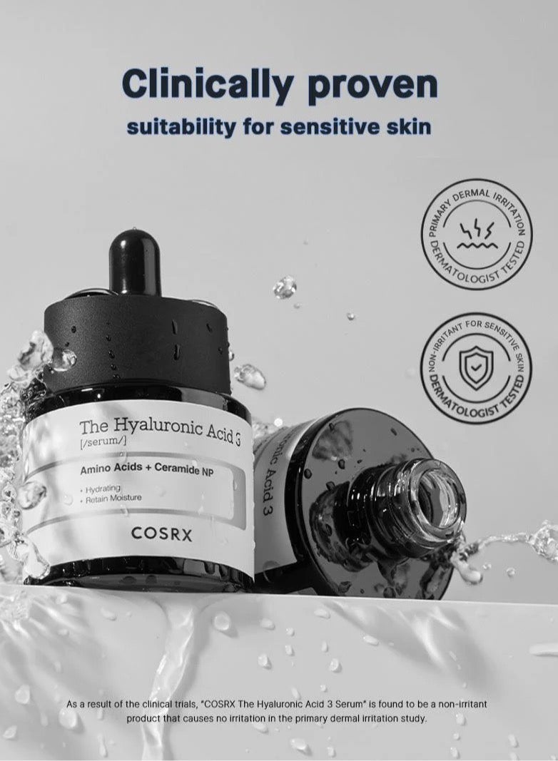 COSRX Combo Hydrating & Skin Barrier Booster - The 6 Peptide Skin Booster - The Hyaluronic Acid 3 Serum - Enhance Skin Concerns Certified & Original 170ml - Image 4