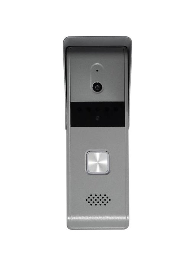 HIKVISION KIS203 Video Door Phone, 7" Colorful TFT LCD Display, Pinhole Camera with 720 x 576 @ 25 fps, 1 Four-Wire Interface, Built-in Omni Mic, Built-in Loudspeaker, Grey | DS-KIS203  - Image 2