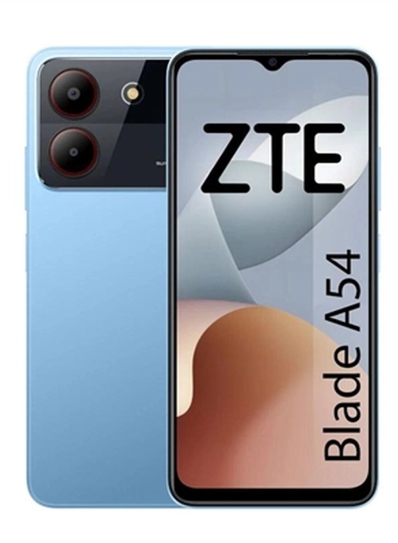 ZTE - Blade A54 Dual SIM Blue 4+4GB RAM 128GB 4G - Image 1