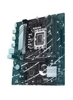 أسوس اللوحة الأم PRIME B760M-R D4 LGA 1700 Micro-ATX، 2xDDR4 DIMM، ذاكرة بحد أقصى 64 جيجابايت، PCIe 4.0 x16، Realtek 2.5Gb Ethernet، HDMI، USB 3.2 Gen 1، Aura Sync | 90MB1HA0-M0EAY0  - Image 2