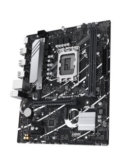أسوس اللوحة الأم PRIME B760M-R D4 LGA 1700 Micro-ATX، 2xDDR4 DIMM، ذاكرة بحد أقصى 64 جيجابايت، PCIe 4.0 x16، Realtek 2.5Gb Ethernet، HDMI، USB 3.2 Gen 1، Aura Sync | 90MB1HA0-M0EAY0  - Image 4