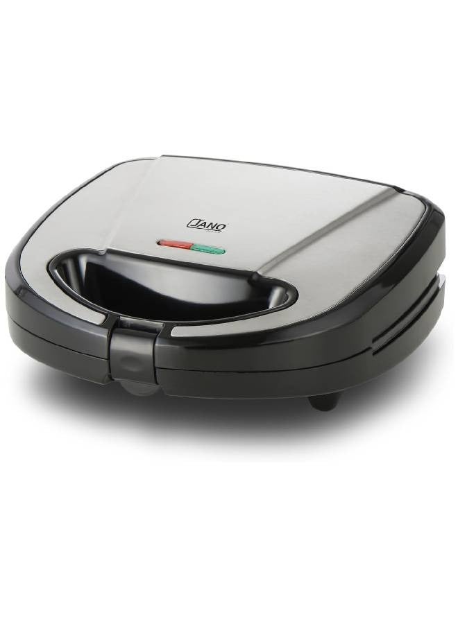 جانو صانعة الساندويتش مع سطح غير لاصق وحماية من ارتفاع درجة الحرارة 750 W JN05304 - Image 2