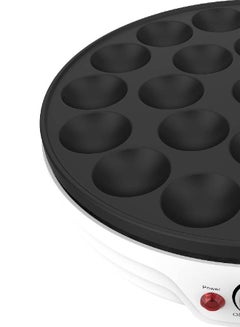 ALSAIF-ELEC Pancake Maker With 24 Piece 1200 W E04413 White  - Image 3