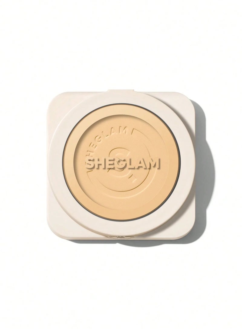 SHEGLAM Skin-Focus High Coverage Powder Foundation Buttercream  - Image 1