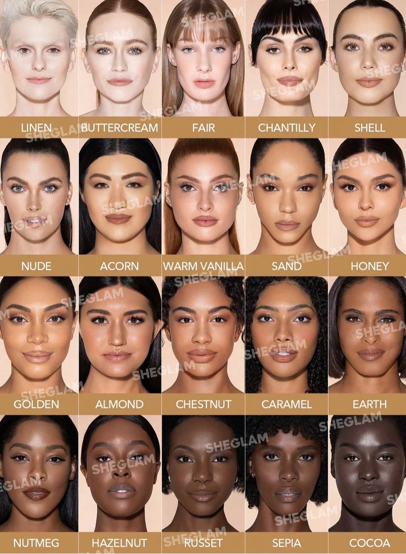 SHEGLAM - Like Magic 12Hr Full Coverage Concealer Honey - Image 1