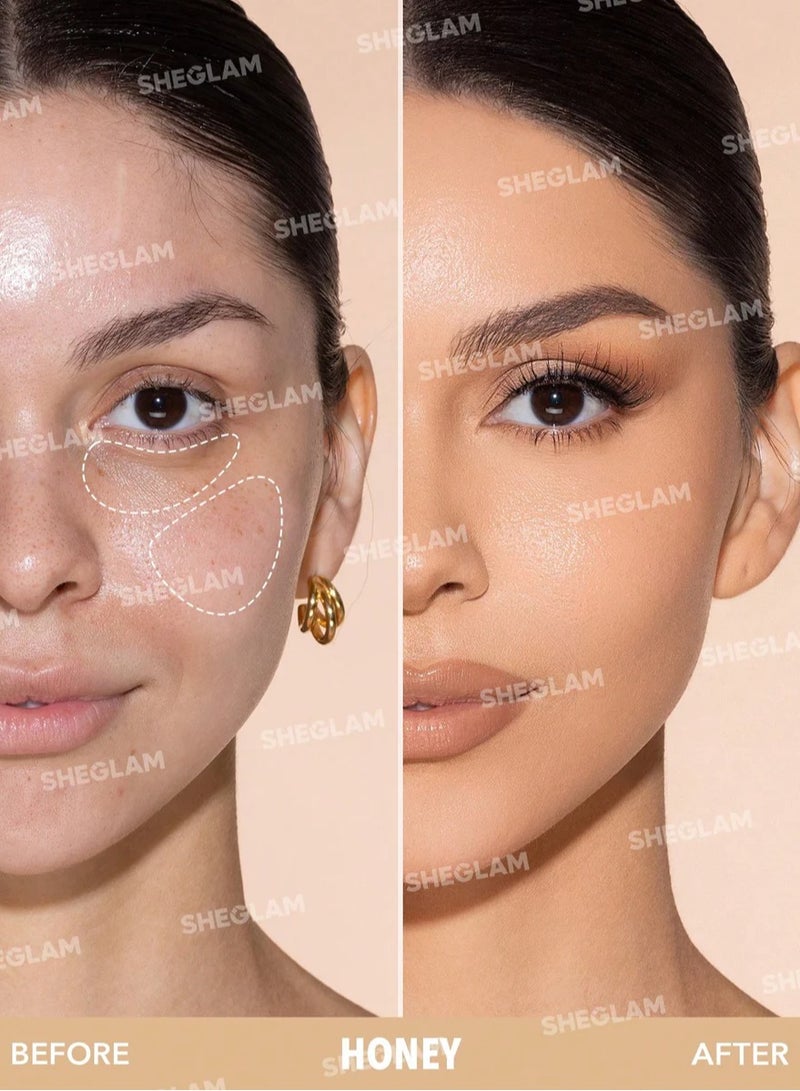 SHEGLAM - Like Magic 12Hr Full Coverage Concealer Honey - Image 1