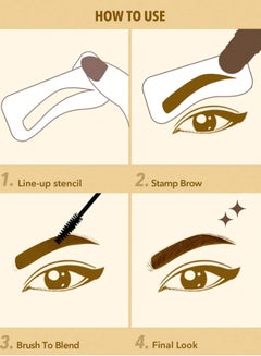 SHEGLAM Genius Eyebrow Stamp Espresso  - Image 3