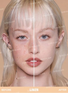 SHEGLAM Skin-Focus High Coverage Powder Foundation Linen  - Image 2