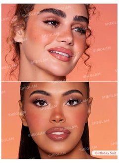 SHEGLAM Color Bloom Liquid Blush Matte Finish-Birthday Suit  Gel Cream Blush  Long Lasting Non-Fading Highly Pigmented Lightweight Long Wear Smooth Blusher Birthday Suit  - Image 2