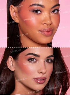 SHEGLAM Color Bloom Liquid Blush Matte Finish-Devoted  Gel Cream Blush  Long Lasting Non-Fading Highly Pigmented Lightweight Long Wear Smooth Blusher Devoted  - Image 2