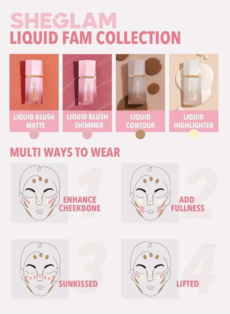 SHEGLAM - Glow Bloom Liquid Highlighter Vanilla Frost - Image 1