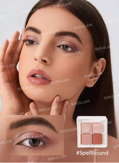 SHEGLAM Cosmic Crystal Eyeshadow Quad Spellbound  - Image 3