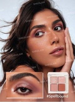 SHEGLAM Cosmic Crystal Eyeshadow Quad Spellbound  - Image 2