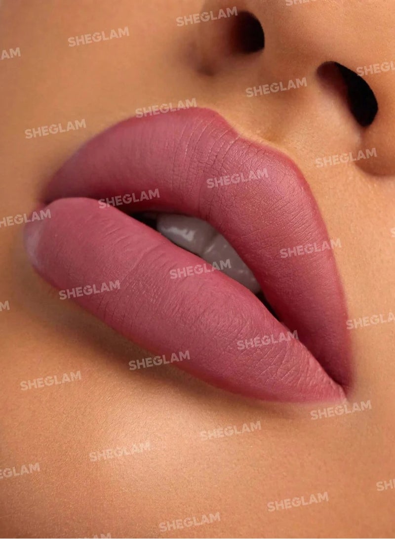 SHEGLAM - Matte Allure Liquid Lipstick Momojo - Image 1