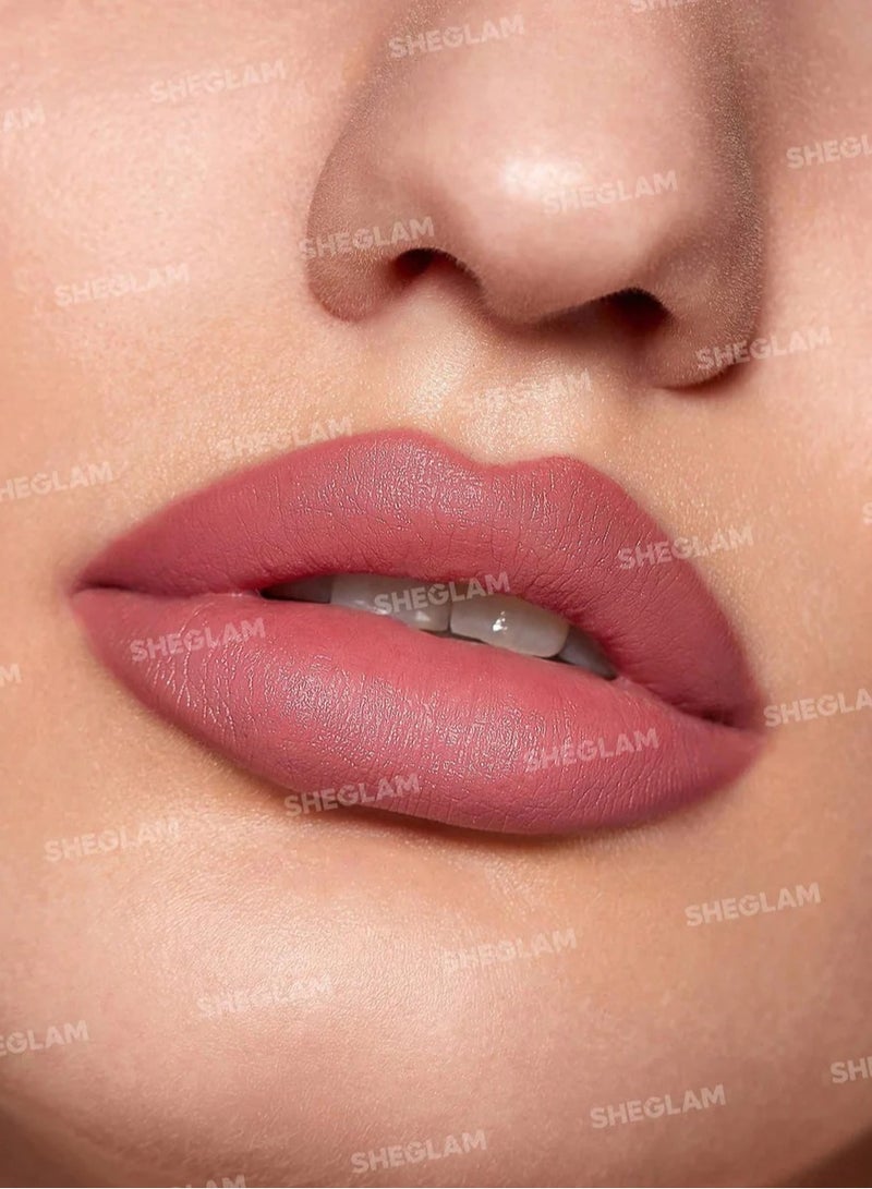 شيجلام قلم تحديد الشفاه وأحمر الشفاه جلام 101 ثنائي - Image 5
