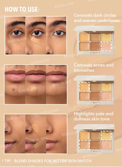 SHEGLAM Multi-Fix Concealer And Color Corrector Dulce De Leche  - Image 3