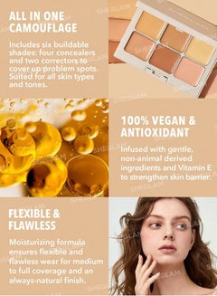 SHEGLAM Multi-Fix Concealer And Color Corrector Dulce De Leche  - Image 4