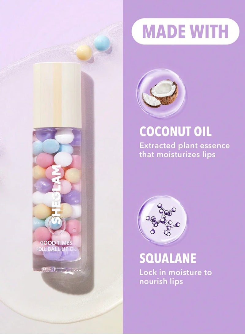 SHEGLAM Good Times Roll Ball Lip Oil Life'S A Party  - Image 3