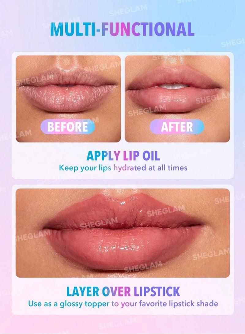 SHEGLAM Good Times Roll Ball Lip Oil Life'S A Party  - Image 5