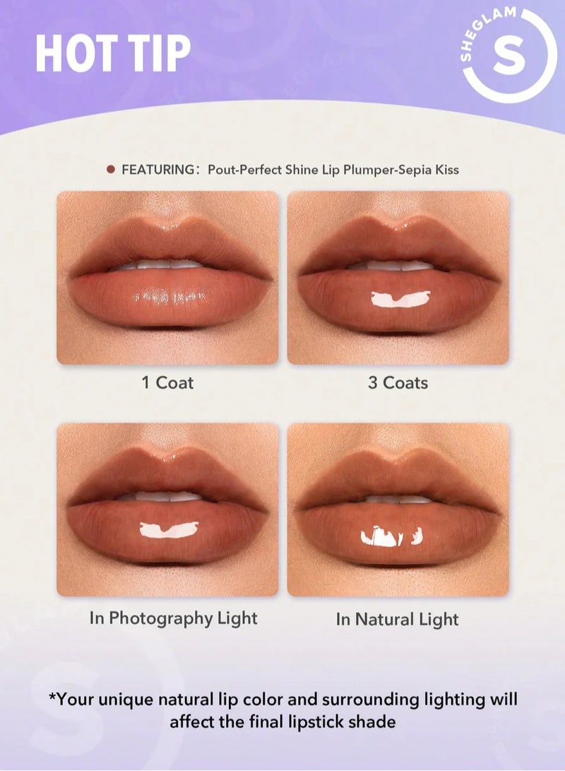 شيجلام - Pout-Perfect Shine Lip Plumper - Image 1