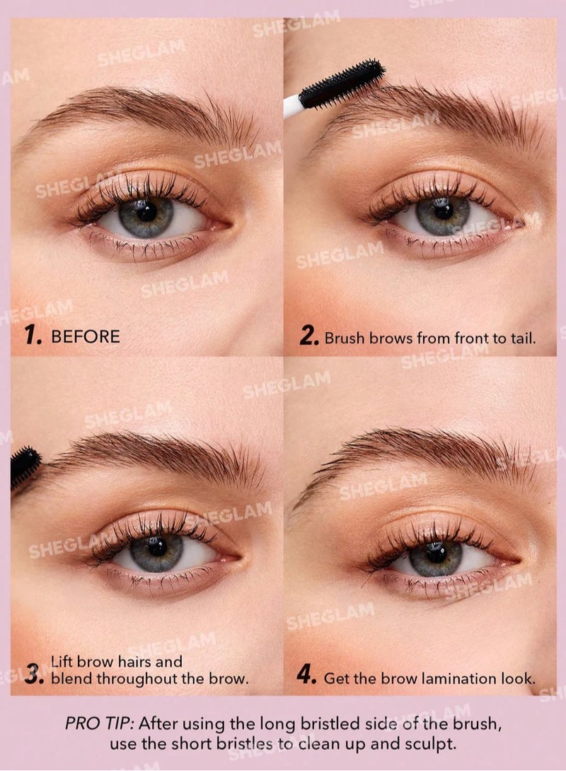 SHEGLAM - Set Me Up Brow Gel CRYSTAL CLEAR - Image 1