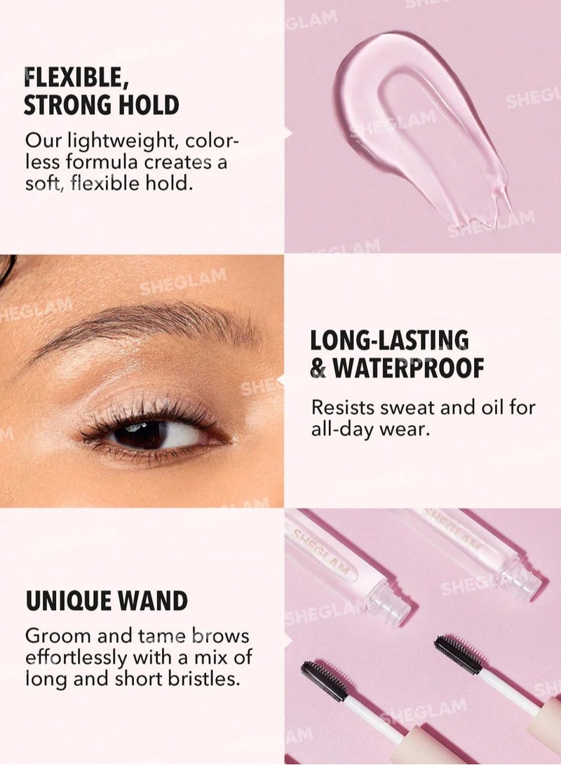 SHEGLAM - Set Me Up Brow Gel CRYSTAL CLEAR - Image 1