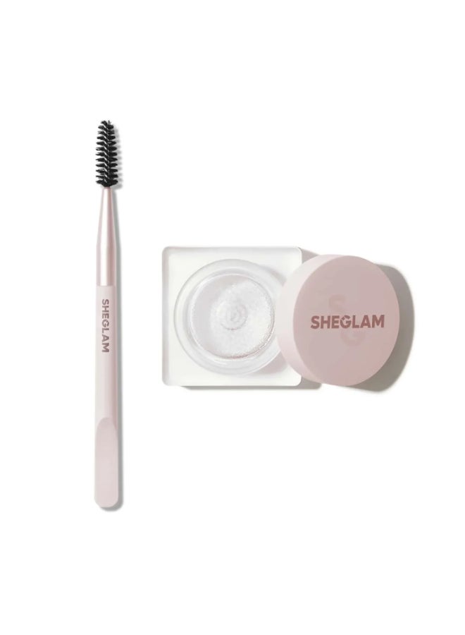 SHEGLAM - Set Me Up Brow Gel CRYSTAL CLEAR - Image 1