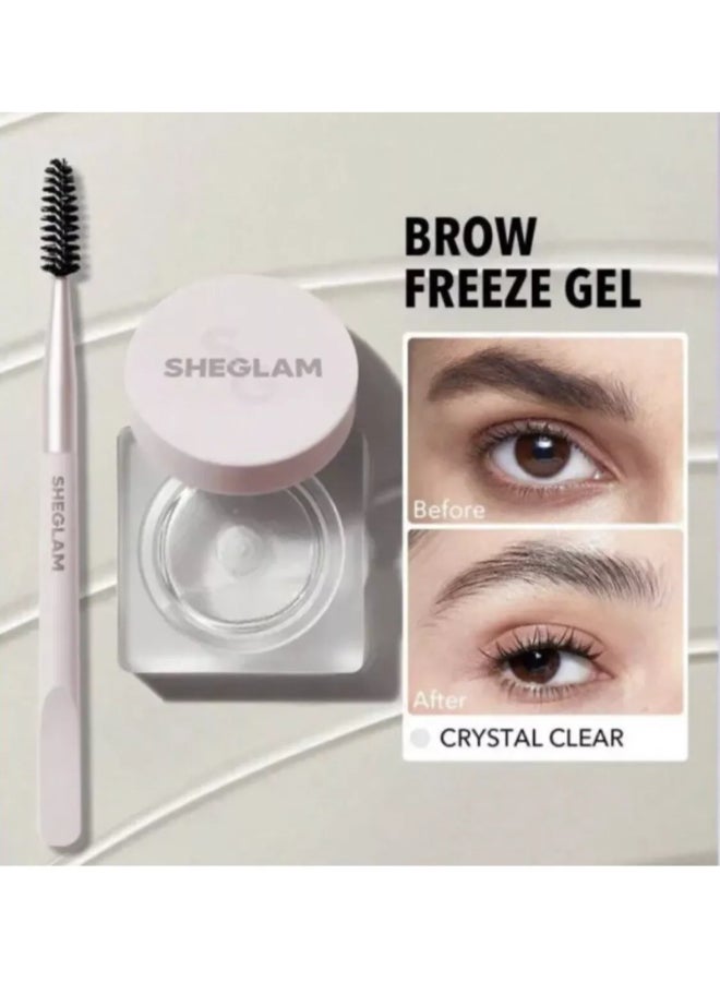 SHEGLAM - Set Me Up Brow Gel CRYSTAL CLEAR - Image 1
