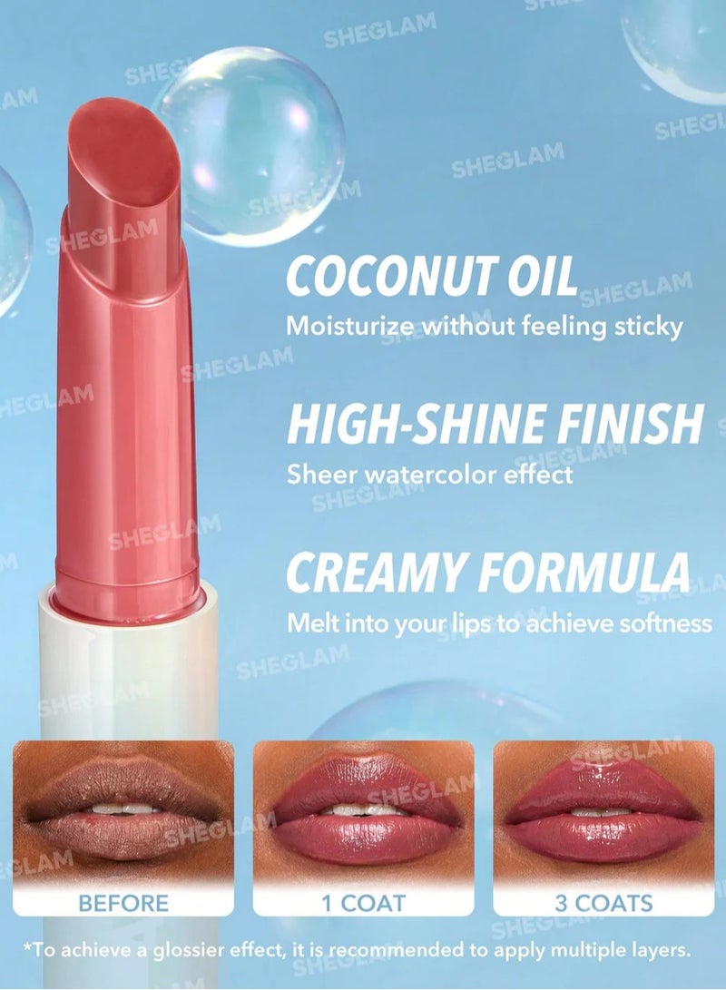 SHEGLAM Pout-Perfect Shine Lip Plumper Spring Fever - Image 4