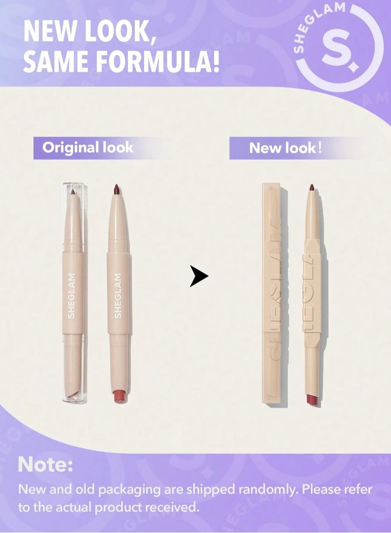 Glam 101 Lipstick & Liner Duo Macaron