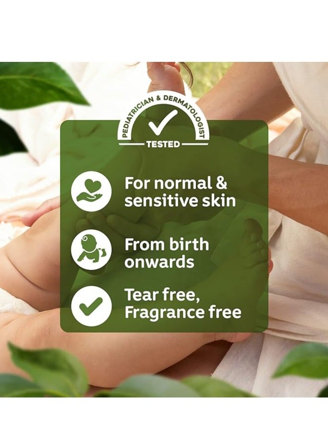 جونسون غسول طبيعي للبشرة الحساسة من الرأس إلى القدمين - Image 2