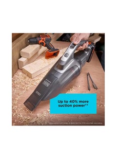 BLACK+DECKER Cordless Dustbuster Hand Vacuum Removable Battery, 18V, Battery Not Included 45W BCHV001B-XE Grey 45 W BCHV001B-XE grey  - Image 3