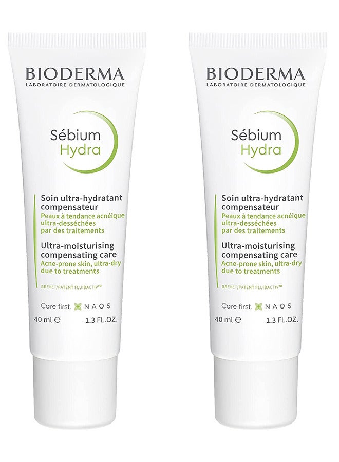 بيوديرما عبوة مكونة من عبوتين من كريم الترطيب Sebium Ultra Hydra Compensateur  - Image 1